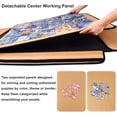 thumbnail image 3 of 1500 Pieces Jigsaw Puzzle Board, Portable Puzzle Board, Jigsaw Puzzle Table Board, Puzzle Keeper Puzzle Caddy with Sorting Trays & Detachable Board,Non-Slip Surface, 3 of 6