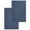 Blue, variant on Grey Geometric Kitchen Dish Towels for Drying Dishes Set of 3, Modern Pure Color Abstract Striped Waffle Weave Microfiber Hand Tea Bathroom Towels Quick Dry & Absorbent Towel 12x12