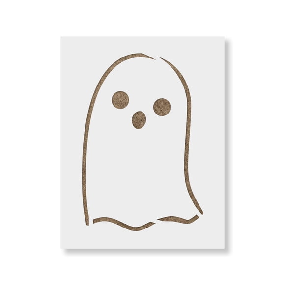 Plantilla de fantasma Stencil Revolution para Halloween, corte láser