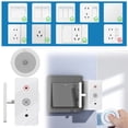 thumbnail image 1 of Wireless Remote Control Controller Outlet Electrical Switch for Lights, Fans, Christmas Lights , A Convenient Choice For Home Energy Management Multi Scene One Button Control(Light Ashy), 1 of 8