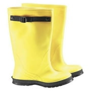 Onguard Industries Size 9 Slicker Yellow 17'' PVC And Flex-O-Thane Overboots With Self-Cleaning Cleated Outsole And Strap
