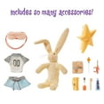 thumbnail image 4 of Bratz Slumber Party Sasha Fashion Doll with 2 Sets of Pajamas, Plush, and Accessories, 4 of 7