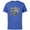 Royal Heather, variant on Disney Mickey Mouse Vintage Presto Change-O - Short Sleeve Cotton T-Shirt for Adults - Customized-Black