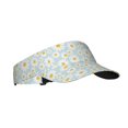 thumbnail image 1 of Fotbe Daisies Flowers Visera Deportiva con Diseño, Gorra Abierta Ajustable de Algodón para Mujer y Hombre, 1 of 7