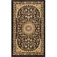 thumbnail image 7 of Well Woven Sultan Medallion Black Oriental 2x4 (2'3" x 3'11") Area Rug Persian Floral Formal Traditional Area Rug Easy Clean Stain Fade Resistant Modern Classic Contemporary Thick Soft Plush Doormat, 7 of 7