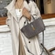 thumbnail image 3 of Bolso Hobo Elegante Transporte Moderno Mano Gamuza Sintética para Mujer Al Aire Libre, 3 of 9