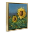 thumbnail image 3 of Stupell Industries French Country Blooming Sunflower Meadow Gold Floating Frame Canvas Art, 25 x 25, by David Swanagin, 3 of 8