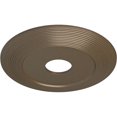 thumbnail image 3 of Ekena Millwork 16 1/8"OD x 3 5/8"ID x 1"P Adonis Ceiling Medallion (Fits Canopies up to 10 1/4"), Hand-Painted Warm Silver, 3 of 6
