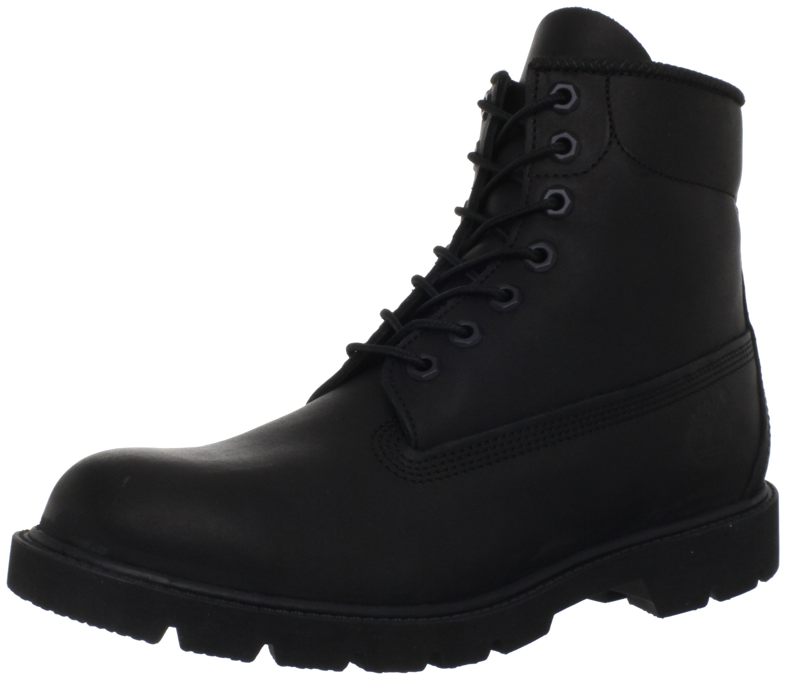 timberland black smooth