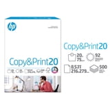 HP Copy & Print20 20lb 8.5 x 11 inch paper, 500 sheets, bright white ...
