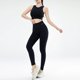 thumbnail image 1 of Traje deportivo para mujer, ropa interior para yoga, correr, sujetador de choque, pantalones ajustados para levantar piernas y caderas, base ajustada, pantalones de nueve minutos, 1 of 5