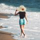 thumbnail image 5 of 56-58 cm circunferencia del sombrero sombrilla de verano femenina sombrero de pescador sombrero de paja gorro de lavabo de playa y conjunto de bolsa de paja, 5 of 5