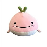Naomi The Whale Pink Squish Plush Pet - Cute Large Squishie Stuffed Animal for Kawaii Room Decor - Snuggaboos Original Super Soft Plushie Pillow Toy - 15 Inch
