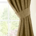 thumbnail image 2 of Blazing Needles 63-inch by 52-inch Patterned Jacquard Chenille Curtain Panels (Set of 2), 2 of 2