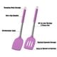 thumbnail image 5 of Paquete de 2 espátulas de silicona antiadherentes para sartenes, espátulas de cocina para huevos, pescado y tortitas., 5 of 8