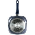 thumbnail image 2 of Soho Lounge Diamond 10 Piece Ceramic Nonstick Aluminum Cookware Set in Blue, 2 of 5