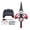 Red, variant on Nieyigj Flying Sword RC Airplane 14.8 inches / 37.5 cm Precise Response Remote Control Toy with LED Light Antique Bronze