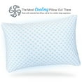 thumbnail image 6 of Virtu Temperature Regulating Memory Foam Pillows King Size Cooling Pillow, Adjustable Memory Foam Pillow King Pillows 20" X 36", 6 of 8