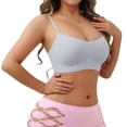 thumbnail image 3 of Byworldtasic Womens Wireless Bras Seamless Comfort Push Up Support Bralette Full Coverage Everyday Lounge Bra, 3 of 8