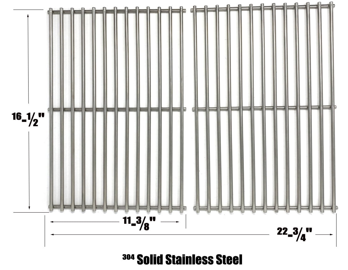 Replacement Cooking Grates for Hamilton 84131C, Gas Models, Set of 2