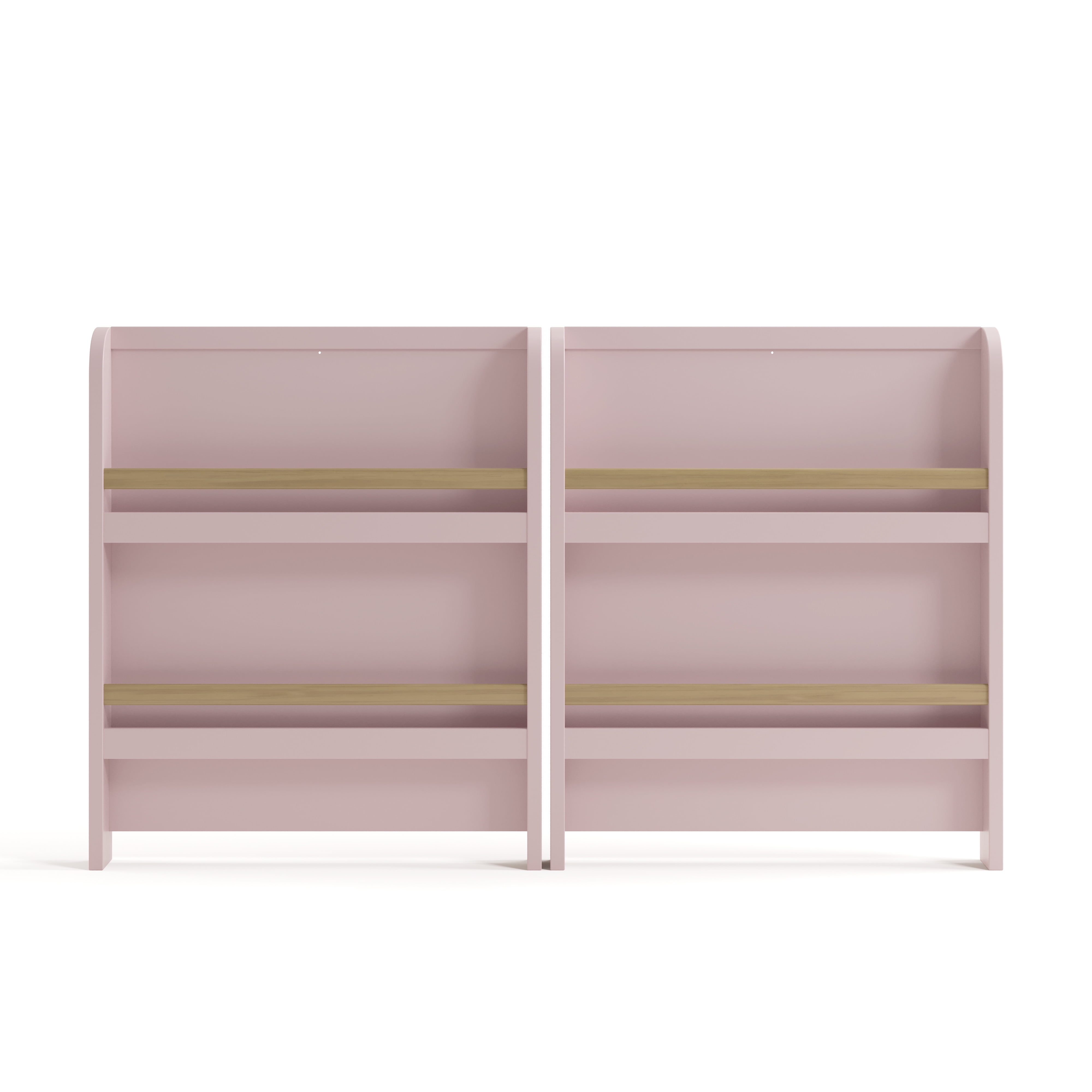 Graco Read-with-Me 4-in-1 Convertible Baby Crib with Drawer, Blush with Driftwood
