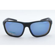 Bolle Strix Polarized Matte Black Unisex Sport Wrap Sunglasses with Mirror Lens - BS022002