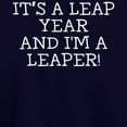 thumbnail image 3 of CafePress - It's A Leap Year And I'm A Leaper Sweatshirt - Pullover Hoodie, Classic & Comfortable Hooded Sweatshirt, 3 of 4