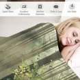 Autua Trees Sunlight Warm Lightweight Blanket Soft Fleece Throw Blanket
