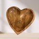 thumbnail image 3 of Cuenco de pan de madera con forma de corazón, cuenco de masa de oración de madera con tarjetas, regalos religiosos, regalos cristianos, regalos de congregación (marrón), 3 of 5