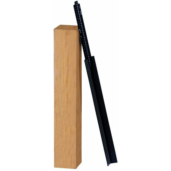 Gibraltar Mailboxes 4x4 Anchor Post Kit APK00000 Pine - Easy Install - Pack of 2