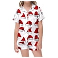 thumbnail image 3 of WEAIXIMIUNG Cute Pajamas Children's 2024 Shirt and Pants Set Pajama Set with Pockets Set, 3 of 6
