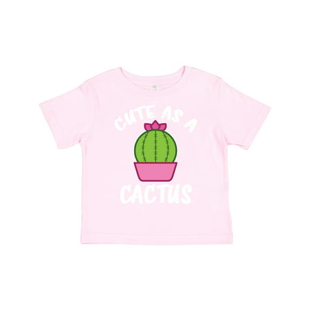 

Inktastic Cute As a Cactus Gift Toddler Boy or Toddler Girl T-Shirt