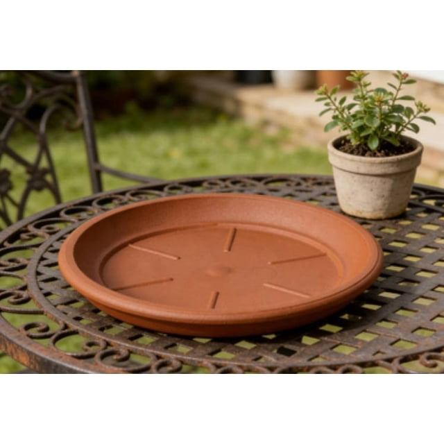 Deep Thickened Plastic Saucers Multiple Sizes Round Flower Pot Trays For Indoor Outdoor Gardening Water Drip Catcher For Potted Plants
