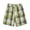 Green, variant on Men's Casual Fashionable Stretch Waist Drawstring Checked Sport Five-Pocket Ice Silk Pants,Green_M