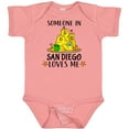 thumbnail image 3 of Inktastic Someone in San Diego Loves Me Boys or Girls Baby Bodysuit, 3 of 5