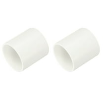 50mm Pipe Coupling Adapter, 2Pcs Pipe Fittings, White