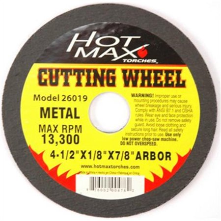 

Kdar 26019 4.5 x 0.12 x 0.87 in. Cut Off Wheel