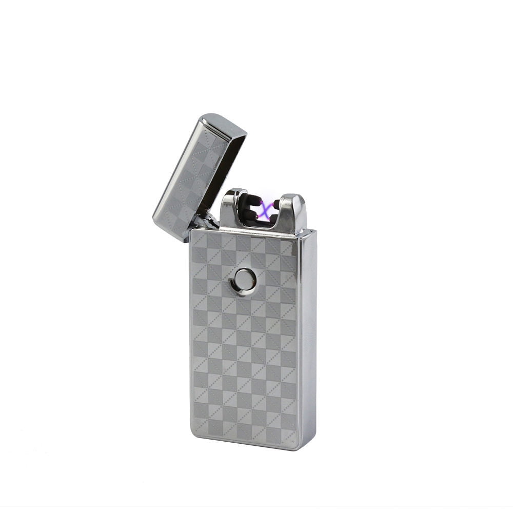 Dual Arc Plasma Lighter USB Rechargeable Flameless Windproof