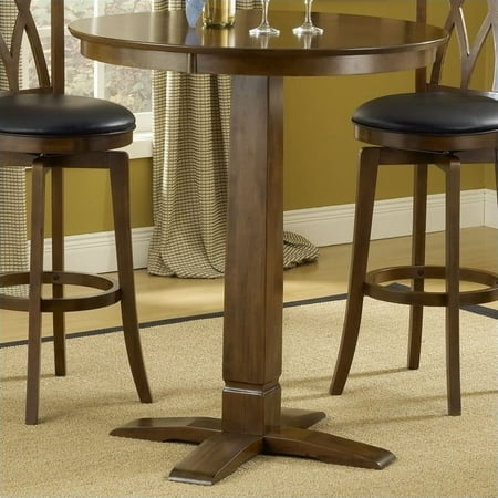 Hillsdale Dynamic Designs Pub Table in Brown Cherry