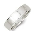 thumbnail image 6 of 925 Sterling Silver 6mm Flat Band Ring Size 12, 6 of 7