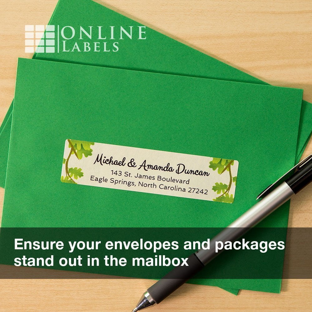 Address Labels - 4 x 1 - Inkjet/Laser Printer - Online Labels (1000 Sheet Pack)