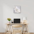 thumbnail image 2 of Cuadro Decorativo | Fine Art Tj | Resumen Mineral Plateado Y Gris Por Tara Reed - 127 x 127 cm, 2 of 4
