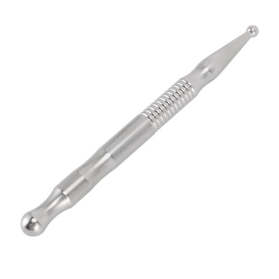 BOKYAN Stainless Steel Acupressure Pen – Deep Tissue Massage & Reflexology Tool for Hands, Feet, Neck & Head, Portable & Durable