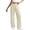 Beige, variant on Athletic Pants for Women Loose Fitted Drawstring Elastic Waist Loose Breathable Workout Pants Gym Yoga Activewear Trousers