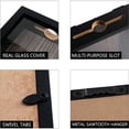 thumbnail image 2 of Black Shadow Box Frame Wood Collection Case With Slot on top 11 x 14, 2 of 6