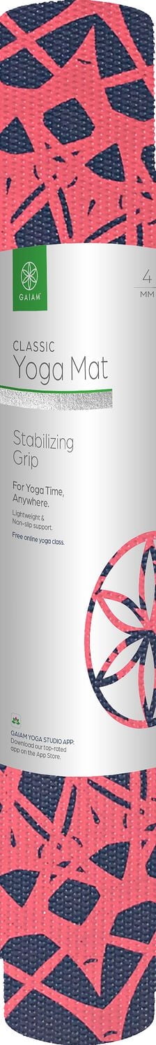 Gaiam 4mm Yoga Mat Marrakesh