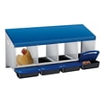 thumbnail image 2 of EDTara Metal Chicken Nesting Box Provides Sturdy Galvanized Steel Build and a Convenient Removable Roll-Out Tray, Ensuring Easy Egg Gathering and Cleaning for Backyard or Farm Poultry Setups, 2 of 9