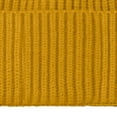 thumbnail image 2 of Dalix Knit Watch Cap Beanie Men Women Winter Cuffed Fisherman Hat Cold Weather Stretch Fit Soft Acrylic in Mustard, 2 of 5