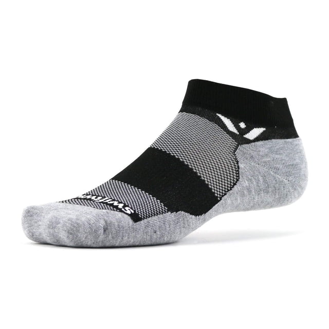 Calcetas Swiftwick MAXUS ONE para Golf y Running con Almohadilla, Color Negro, Talla M