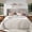 Beige, variant on Frostbloom Queen Size Velvet Upholstered Platform Bed Frame with Wingback Headboard, No Box Spring Needed, White